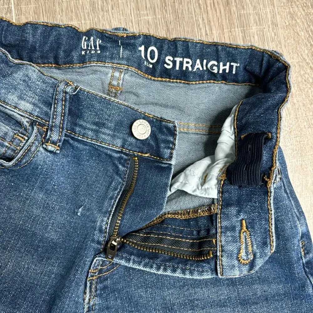 GAP KIDS Boys Straight Leg Slim Fit Denim Jeans